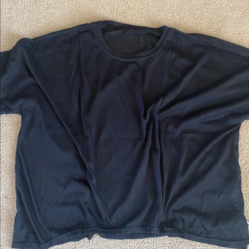 XLARGE. HALARA ROUND NECK HALF SLEEVE OVERSIZED QUICK DRY T SHIRT - Picture 4 of 8